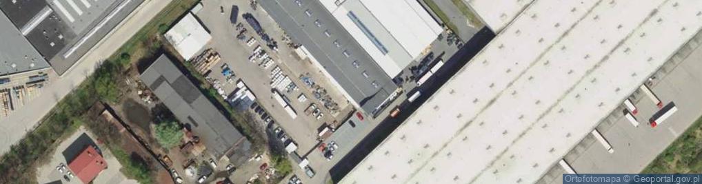 Zdjęcie satelitarne Liceum Akademickie Dolnośląskiej Szkoły Wyższej Edukacji