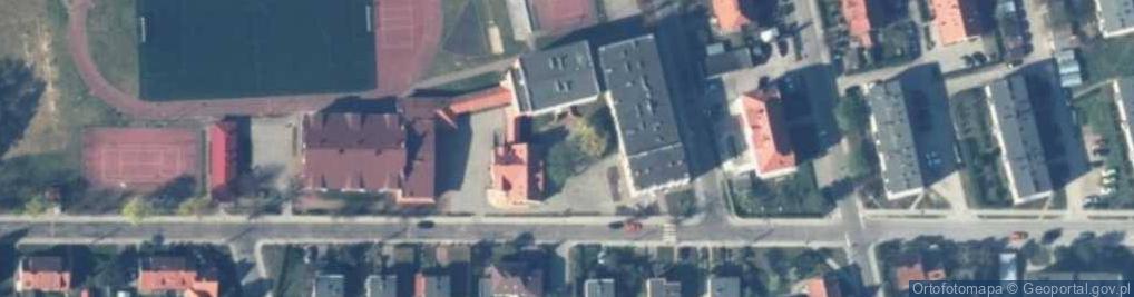 Zdjęcie satelitarne LO Technikum Handlowe Zasadnicza Szkoła Zawodowa w ZS