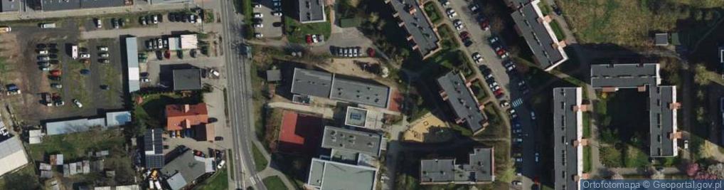 Zdjęcie satelitarne Piątkowska Szkoła Społeczna,Piątkowskie Gimnazjum Społeczne