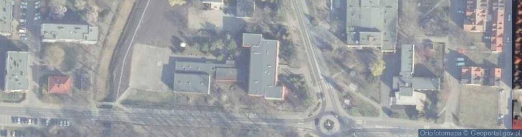 Zdjęcie satelitarne Policealne Studium Zawodowe w Zespole Szkół Ogólnokształcąc