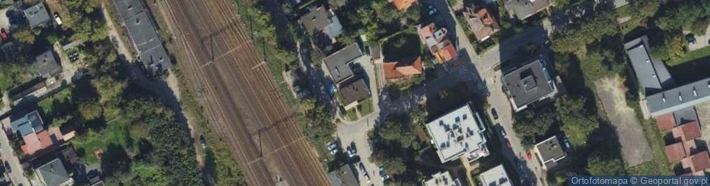 Zdjęcie satelitarne Pomorskie Studium Sztuk Wizuanych