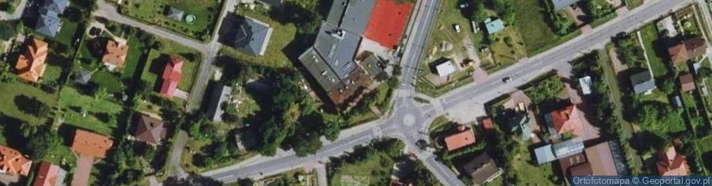 Zdjęcie satelitarne Szkoła, Zespół Szkół im. Jana Pawła II