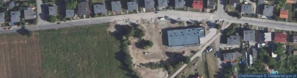Zdjęcie satelitarne Szkoła