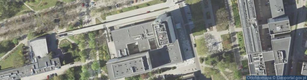 Zdjęcie satelitarne Uniwersytet Marii Curie-Skłodowskiej