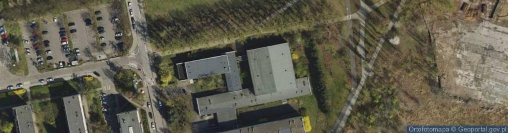 Zdjęcie satelitarne X Liceum Ogólnokształcące im. Przemysła II w Poznaniu