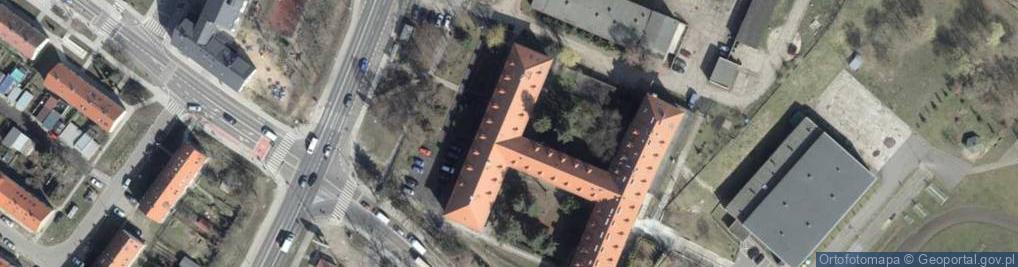 Zdjęcie satelitarne Zachodniopomorskie Centrum Edukacyjne