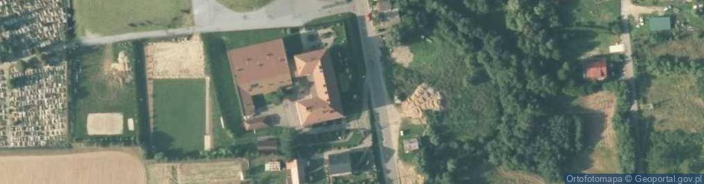 Zdjęcie satelitarne Zespó Szkół