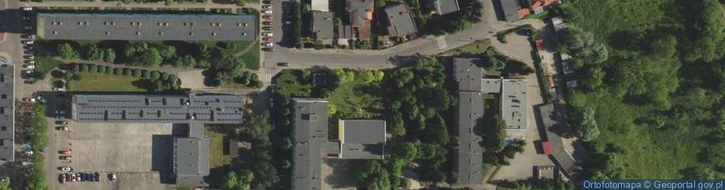 Zdjęcie satelitarne Zespół Szkół Budowlanych im. Eugeniusza Kwiatkowskiego