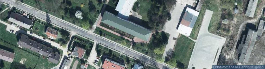 Zdjęcie satelitarne Zespół Szkół Centrum Kształcenia Rolniczego w Jabłoniu