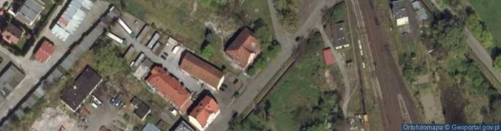 Zdjęcie satelitarne Zespół Szkół Ekonomicznych w Braniewie