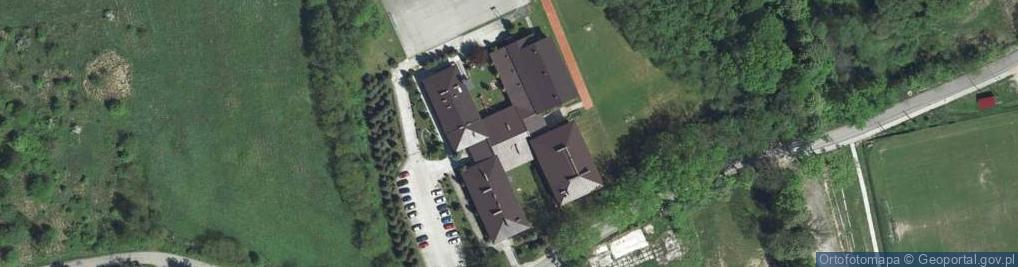 Zdjęcie satelitarne Zespół Szkół im. Jana Pawła II w Gaju
