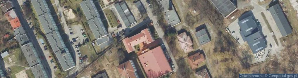 Zdjęcie satelitarne Zespół Szkół Medycznych im. J. Iżyckiej