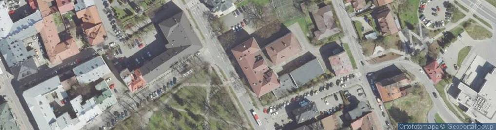 Zdjęcie satelitarne Zespół Szkół Ogólnokształcących nr 1 im. Jana Długosza
