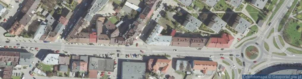 Zdjęcie satelitarne Zespół Szkół Podstawowo - Gimnazjalnych nr 3