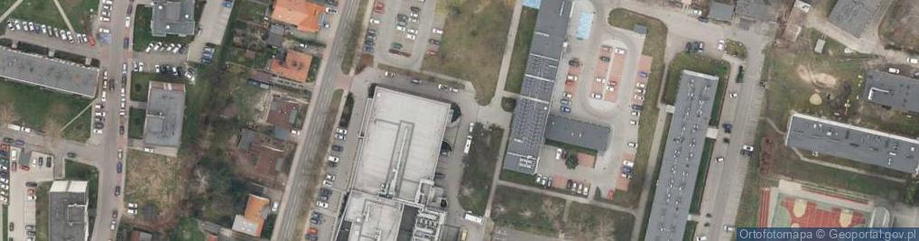Zdjęcie satelitarne Zespół Szkół Ponadgimnazjalnych im. Unii Europejskiej