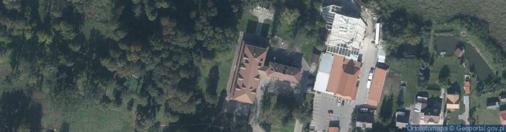 Zdjęcie satelitarne Zespół Szkół Ponadgimnazjalnych w Łaszczowie