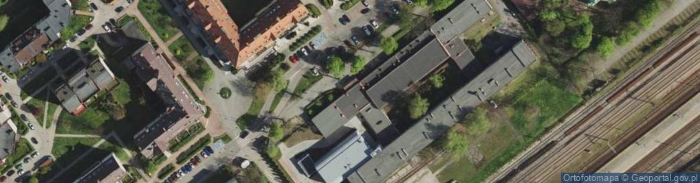 Zdjęcie satelitarne Zespół Szkół Technicznych i Licealnych