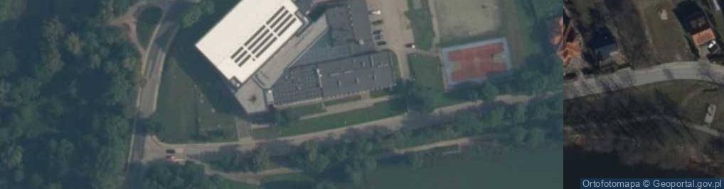 Zdjęcie satelitarne Zespół Szkół w Przywidzu