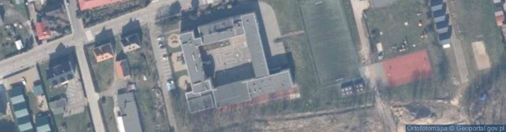 Zdjęcie satelitarne Zespół Szkół w Ustroniu Morskim