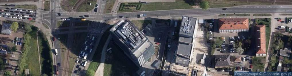 Zdjęcie satelitarne Akademia biznesu – AWrocławski