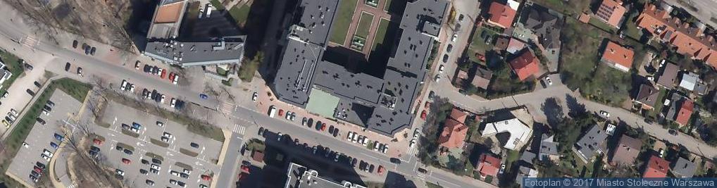 Zdjęcie satelitarne Centrum Nauczania MathRiders Białołęka