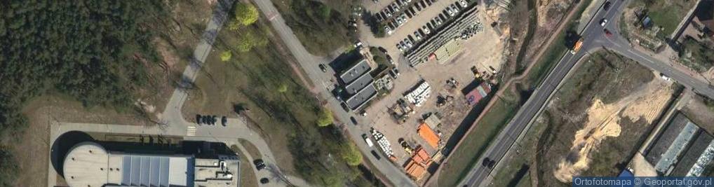Zdjęcie satelitarne Centrum Szkolenia Policji