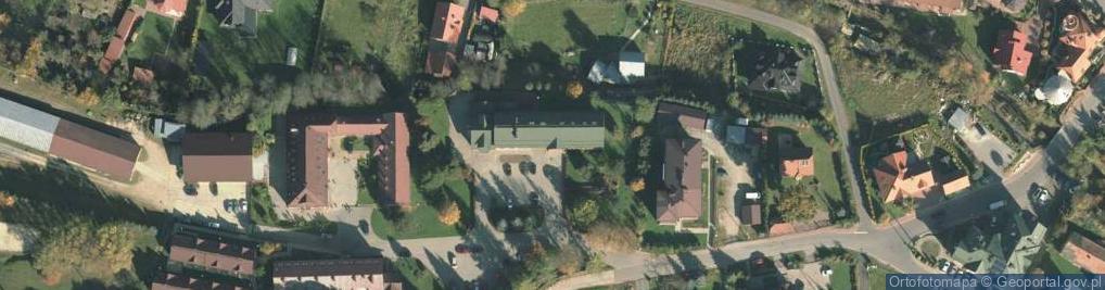 Zdjęcie satelitarne Centrum Szkolenia u Leśników