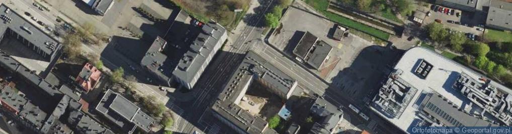 Zdjęcie satelitarne Licencja TAXI Katowice