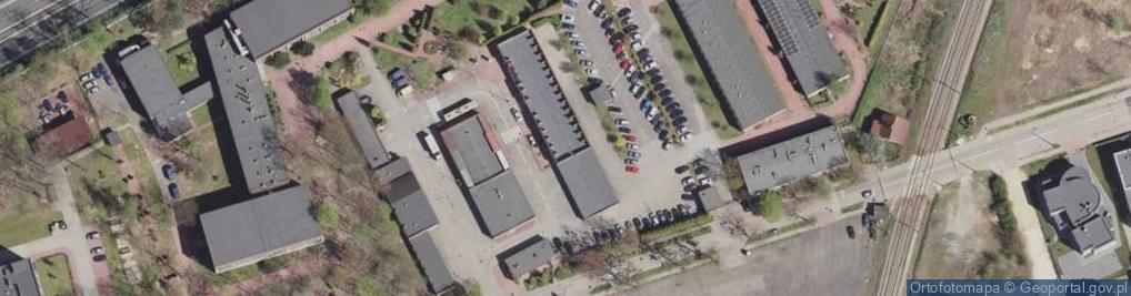 Zdjęcie satelitarne Szkoła Policji w Katowicach