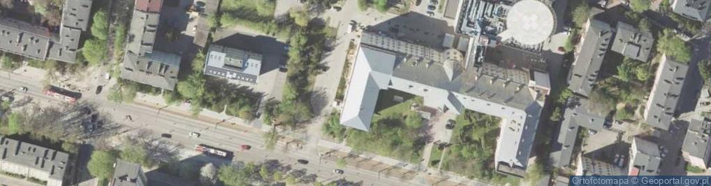 Zdjęcie satelitarne 1 Szpital Wojskowy