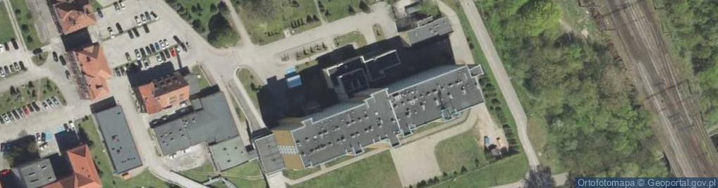Zdjęcie satelitarne 108 Szpital Wojskowy z Przychodnią