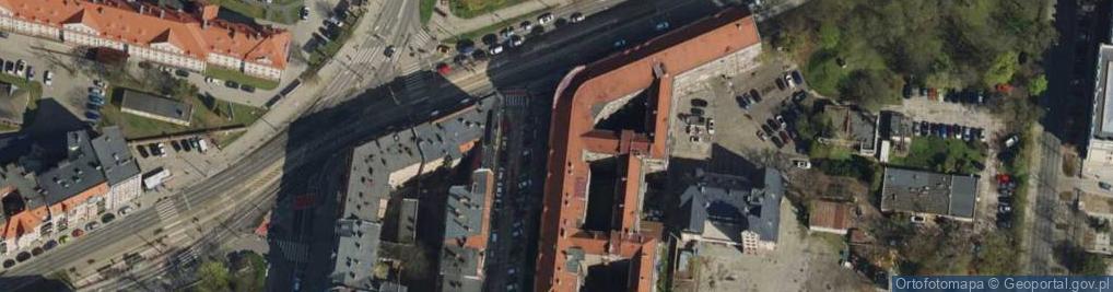 Zdjęcie satelitarne 111 Szpital Wojskowy z Przychodnią SP ZOZ