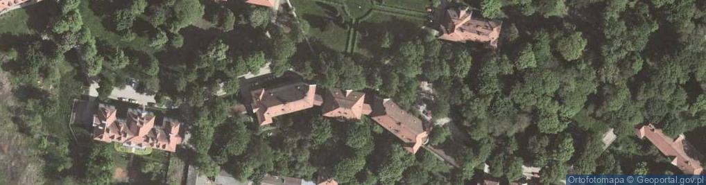 Zdjęcie satelitarne 1B Oddział Psychiatryczny Kraków - Nowa Huta I