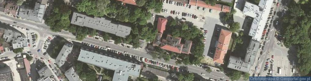 Zdjęcie satelitarne 5 Wojskowy Szpital Kliniczny z Polikliniką