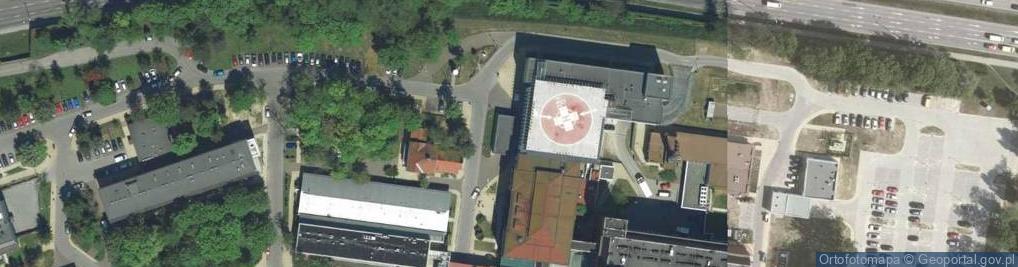Zdjęcie satelitarne Centralna Izba Przyjęć Szpitala im. Jana Pawła II