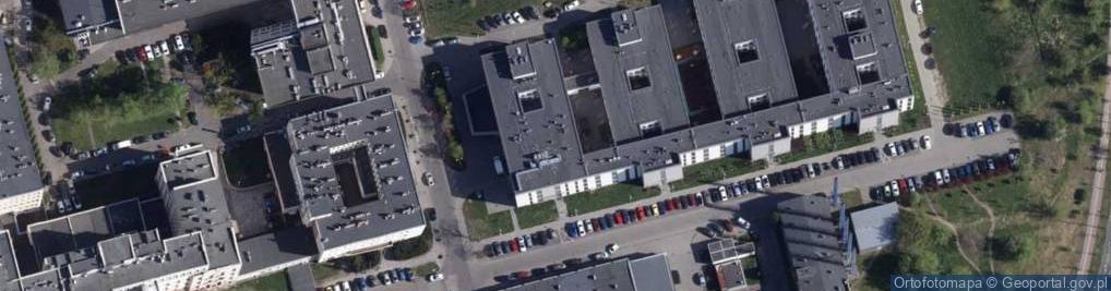 Zdjęcie satelitarne Laboratorium Szpitala Uniwersyteckiego