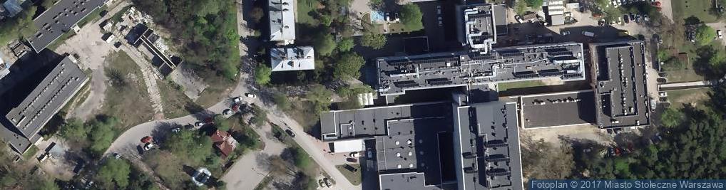 Zdjęcie satelitarne Międzyleski Szpital Specjalistyczny w Warszawie