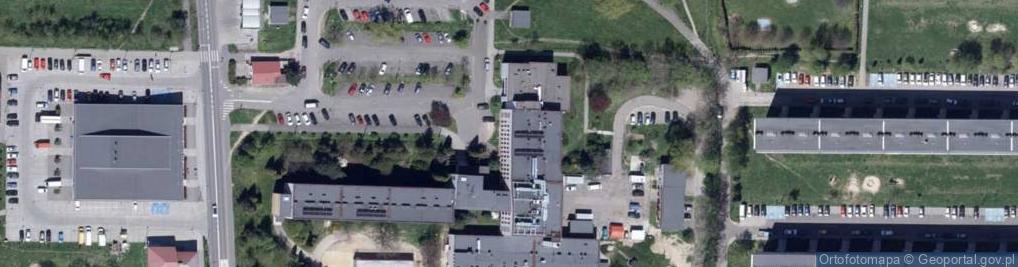 Zdjęcie satelitarne Miejskie Zakłady Opieki Zdrowotnej w Żorach