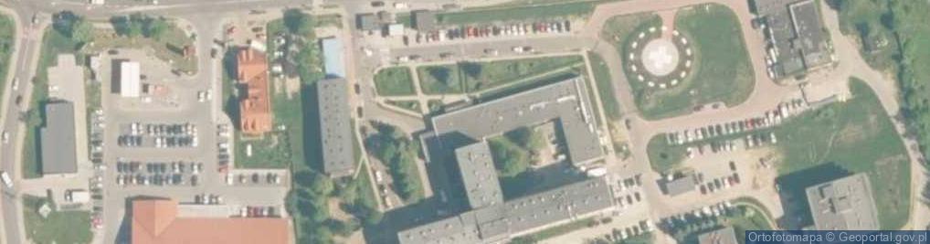 Zdjęcie satelitarne Nowy Szpital w Olkuszu