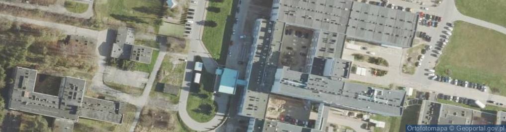 Zdjęcie satelitarne Polsko-Amerykańskie Kliniki Serca Centrum Kardiologiczno-An