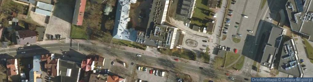 Zdjęcie satelitarne Samodzielny Publiczny Zespół Opieki Zdrowotnej w Siedlcach