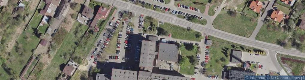Zdjęcie satelitarne SOR Szpitala Wielospecjalistycznego w Jaworznie