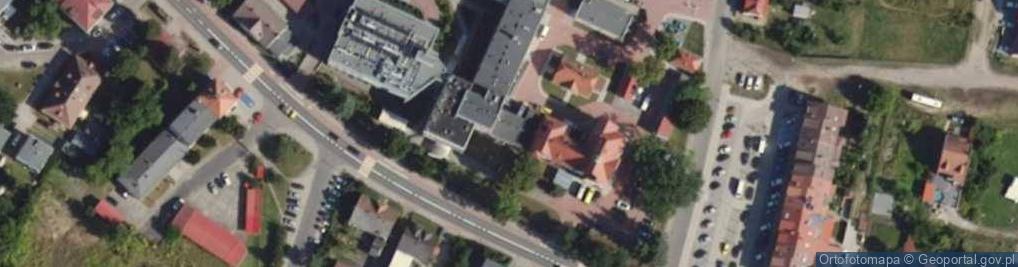Zdjęcie satelitarne SP ZOZ w Nowym Tomyślu