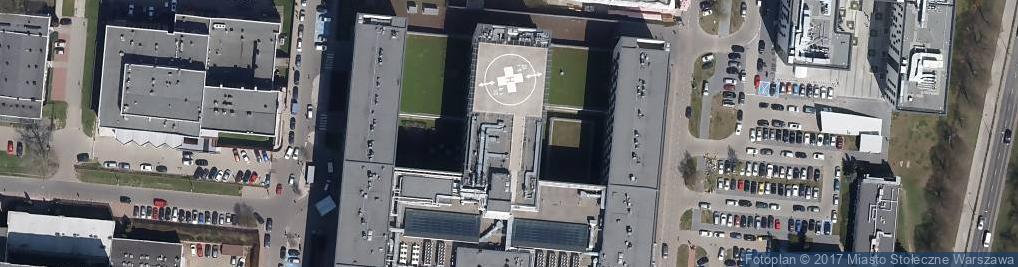 Zdjęcie satelitarne SPDSK - Oddział Kliniczny Obserwacyjno-Izolacyjny i Pediatrii