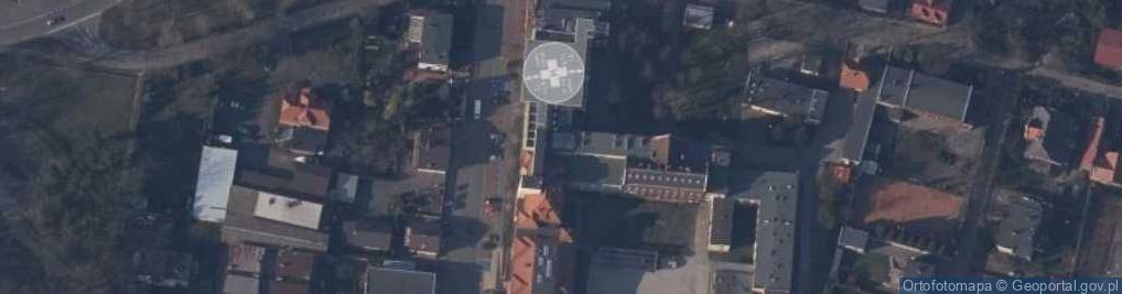 Zdjęcie satelitarne SPZOZ w Kępnie