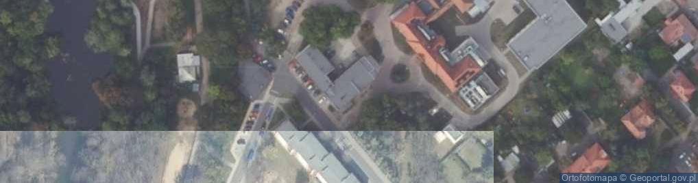 Zdjęcie satelitarne SPZOZ w Obornikach