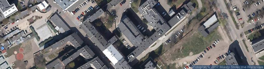 Zdjęcie satelitarne Szpital im. M. Okońskiego