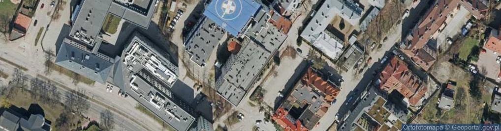 Zdjęcie satelitarne Szpital Kielecki NZOZ św. Aleksandra