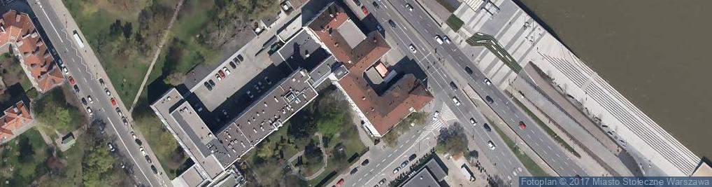 Zdjęcie satelitarne Szpital Kliniczny im. A. Mazowieckiej