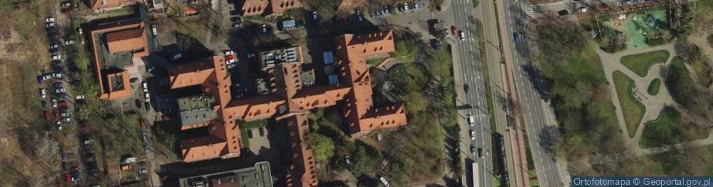 Zdjęcie satelitarne Szpital Kliniczny im. Heliodora Święcickiego